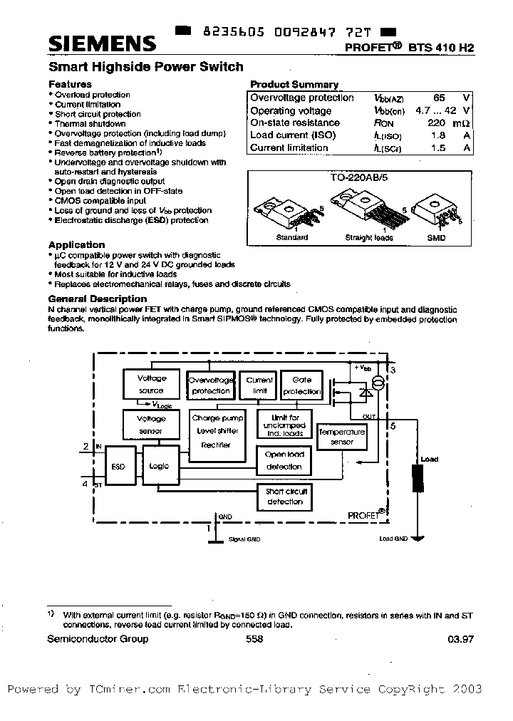 BTS410H2E3043_2435658.PDF Datasheet