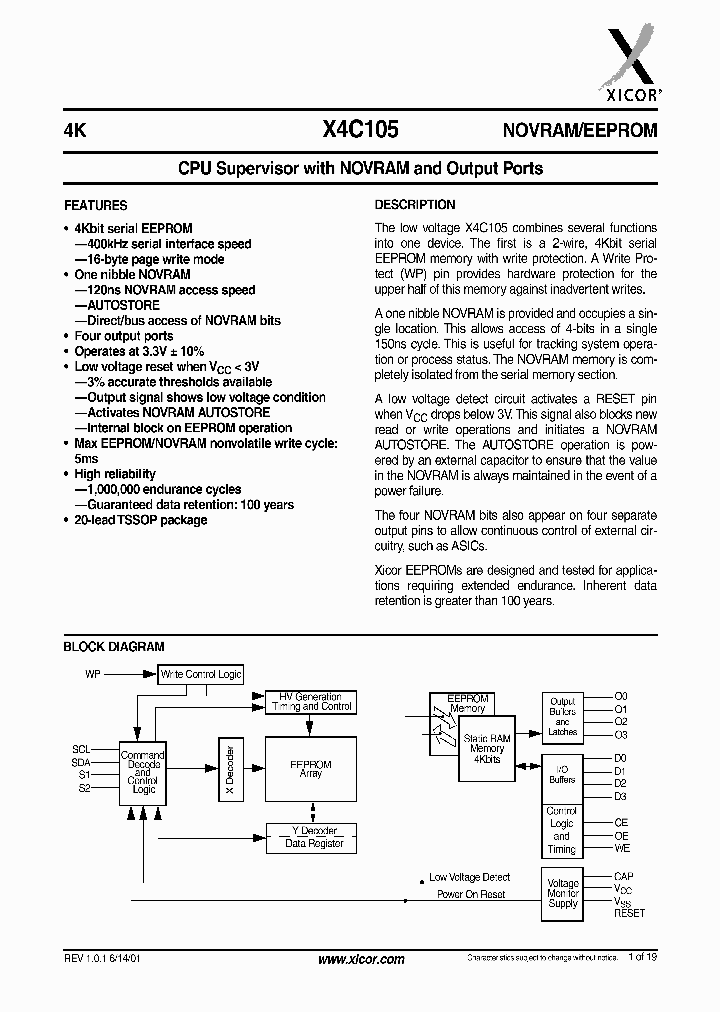 X4C105V20I-VTRIP_2436064.PDF Datasheet