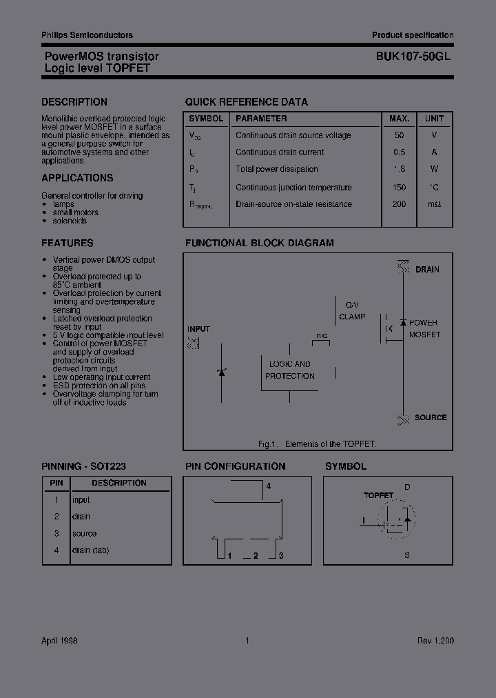BUK107-50GL_2434541.PDF Datasheet