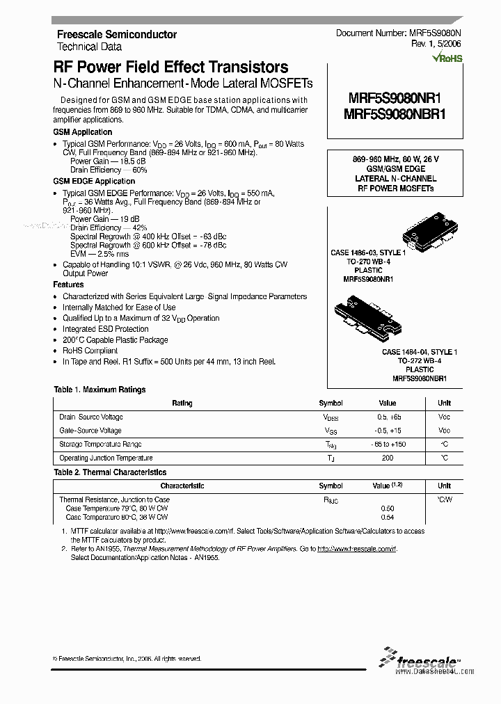 MRF5S9080NBR1_2449538.PDF Datasheet