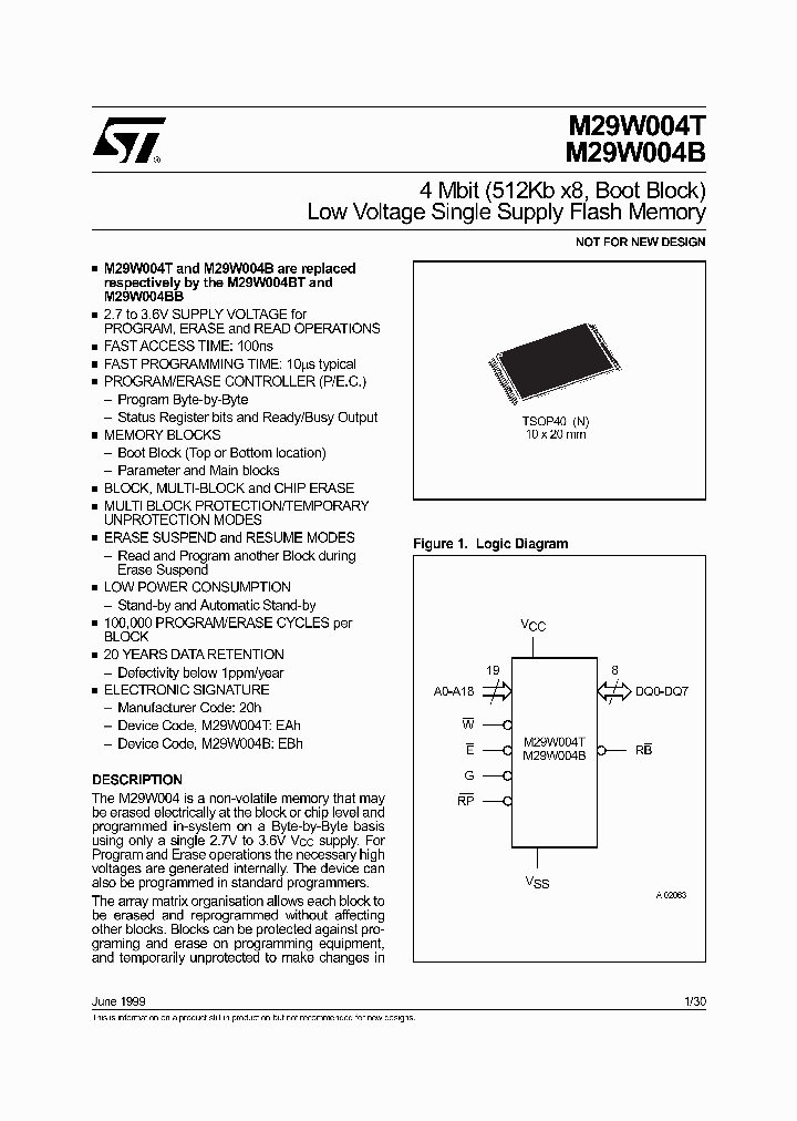 M29W004T-100N5TR_2441211.PDF Datasheet