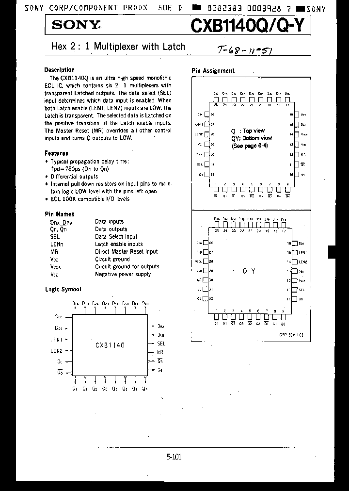 CXB1140QQ-Y_2443206.PDF Datasheet