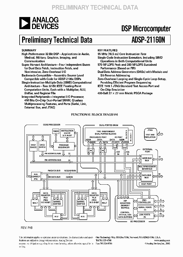 ADSP-21160NCB-TBD_2441230.PDF Datasheet