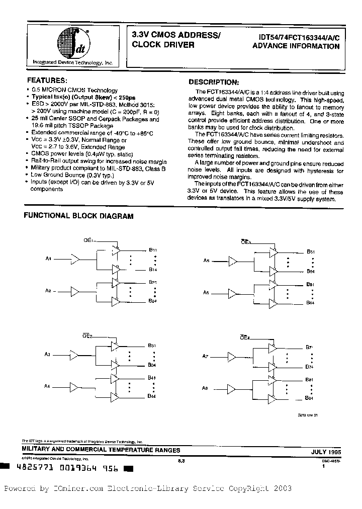 IDT54FCT163344AEB_2443759.PDF Datasheet