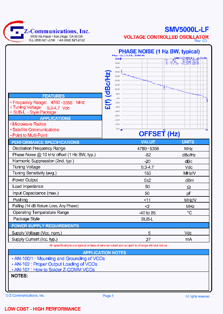 SMV5000L-LF_2439136.PDF Datasheet