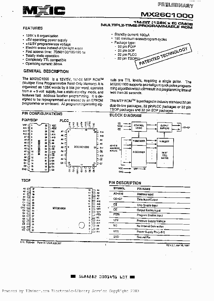 MX26C1000QC-70_2444282.PDF Datasheet