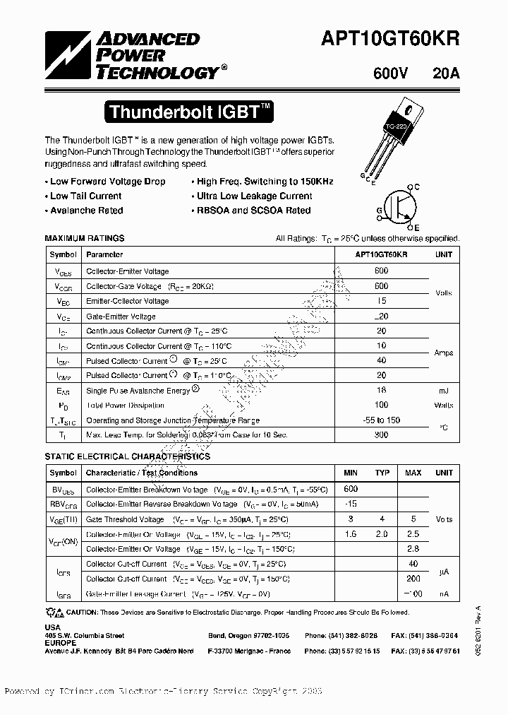 APT10GT60KR_2440361.PDF Datasheet