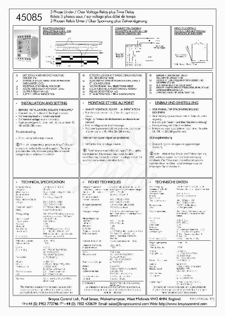 45085400VAC_2447511.PDF Datasheet