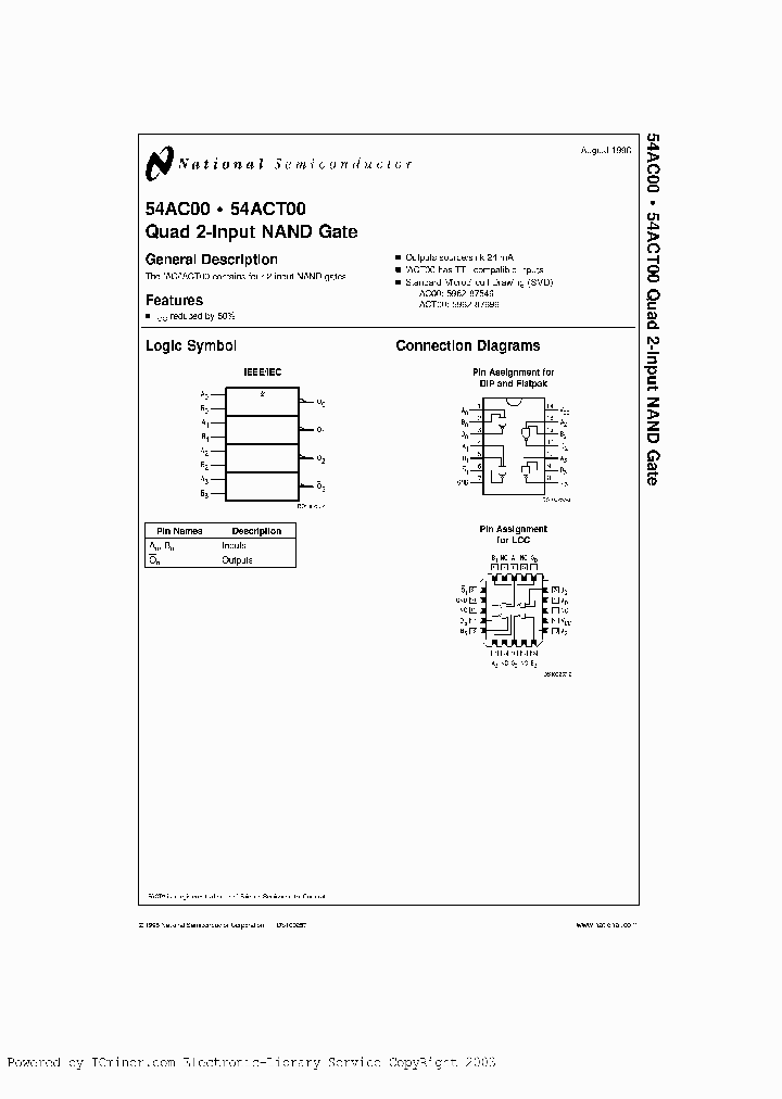 74AC00SCQR_2446626.PDF Datasheet