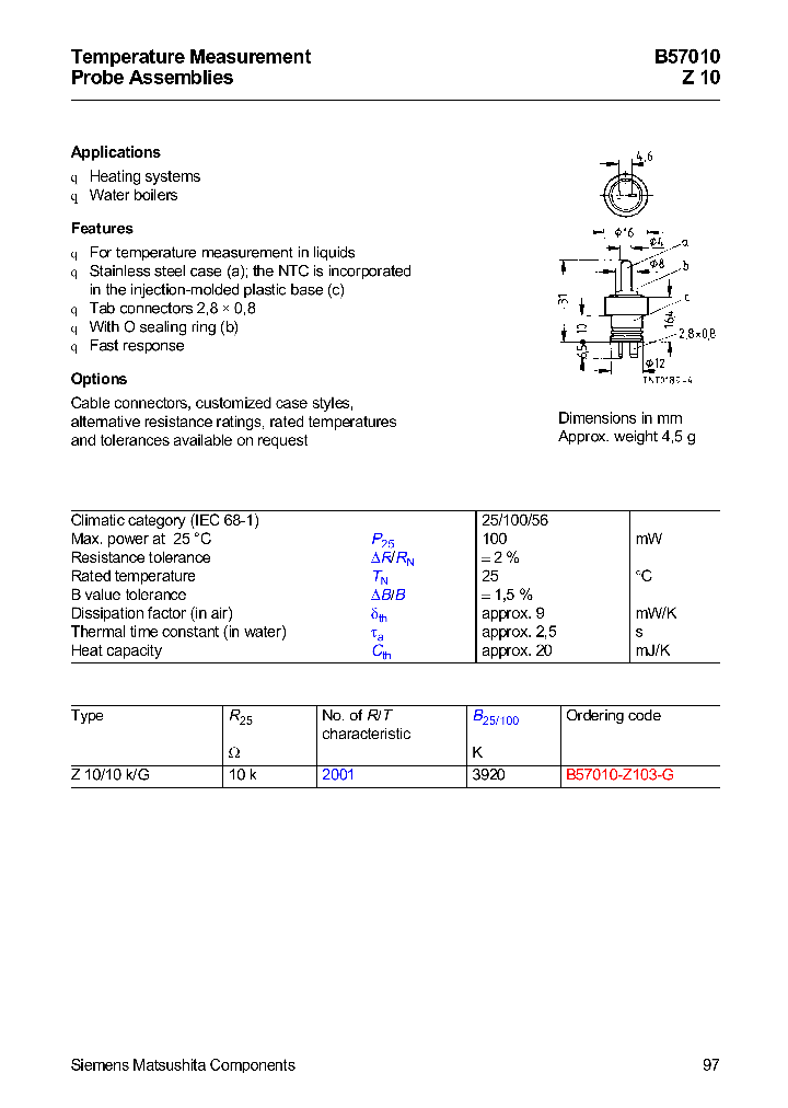 B57010Z103G_2450373.PDF Datasheet