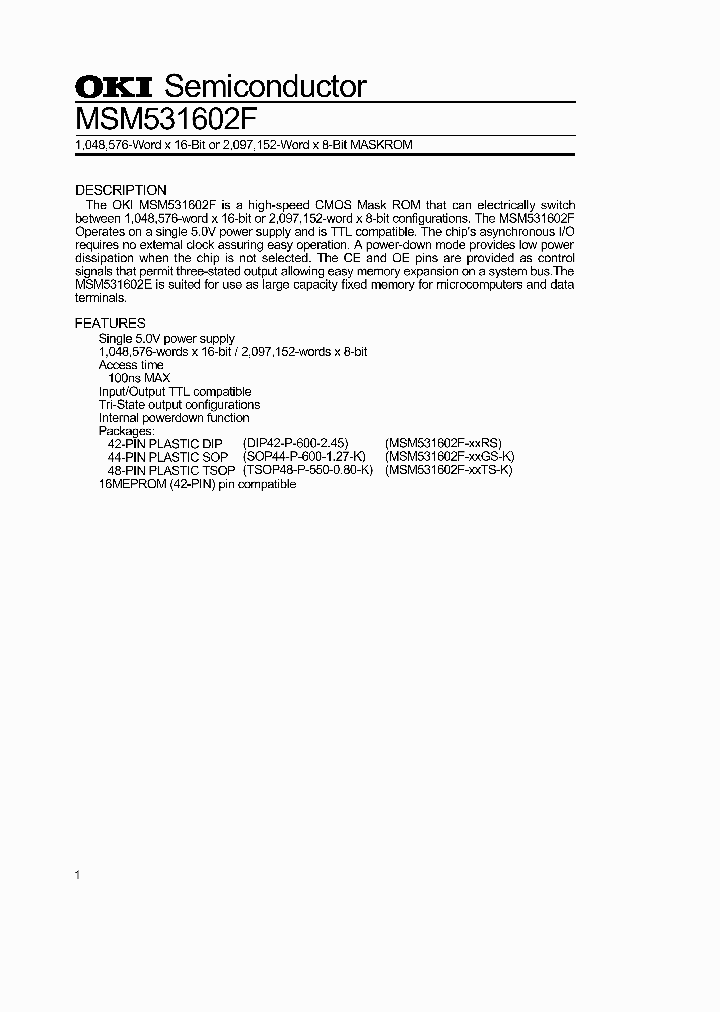 MSM531602F-XXTS-K_2451594.PDF Datasheet