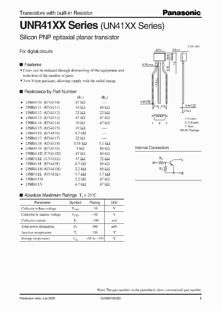 UNR411DUN411D_2456015.PDF Datasheet
