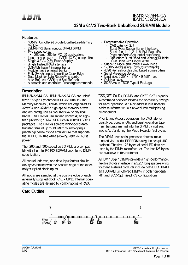 IBM13N32644JCA-260T_2460129.PDF Datasheet