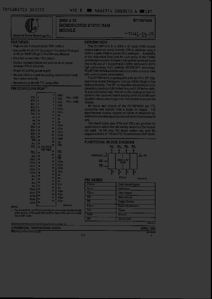 IDT7MP4045S30M_2463734.PDF Datasheet
