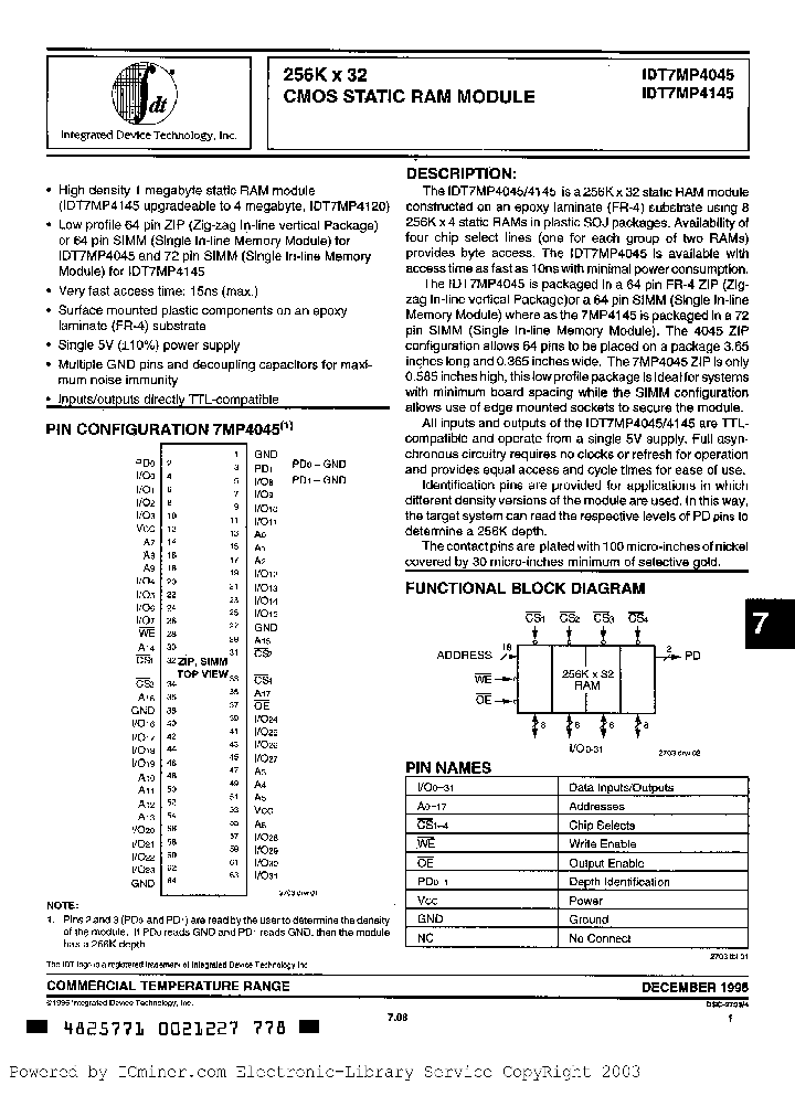IDT7MP4045SA20M_2463736.PDF Datasheet