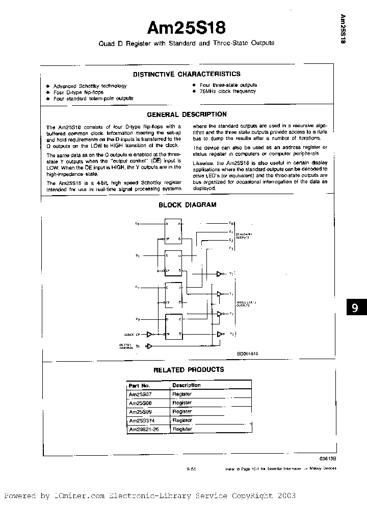 AM25S18BEA_2468425.PDF Datasheet