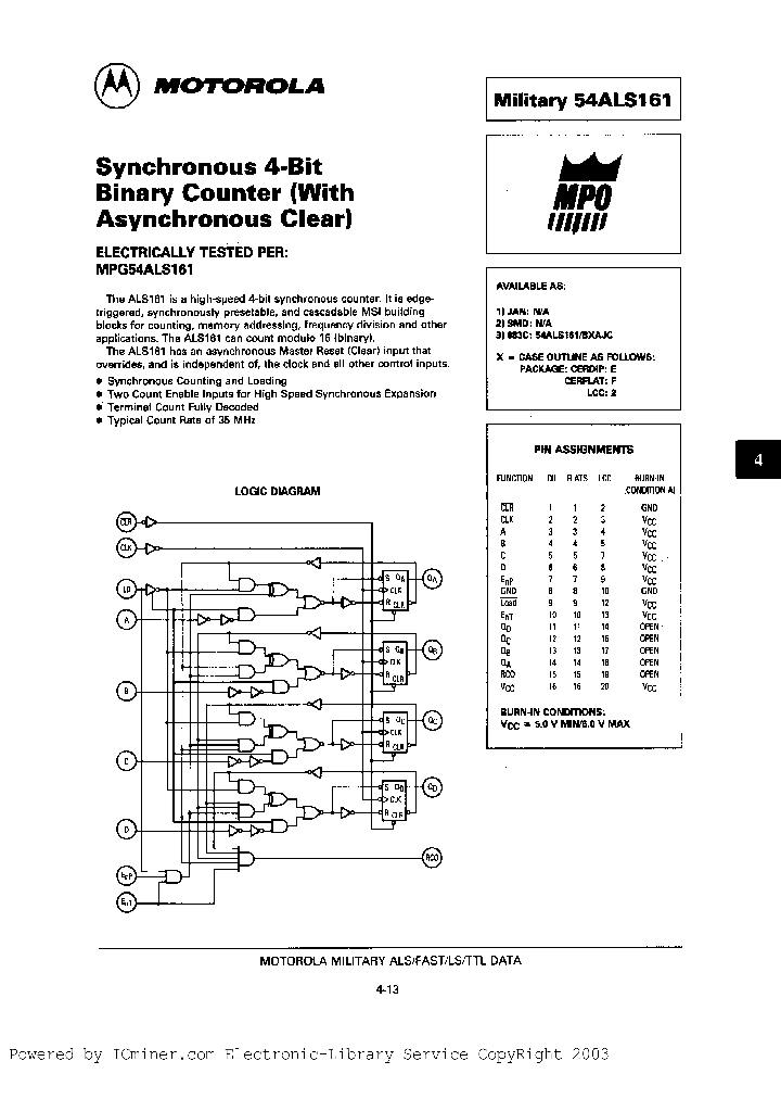 54ALS161BEAJC_2468639.PDF Datasheet