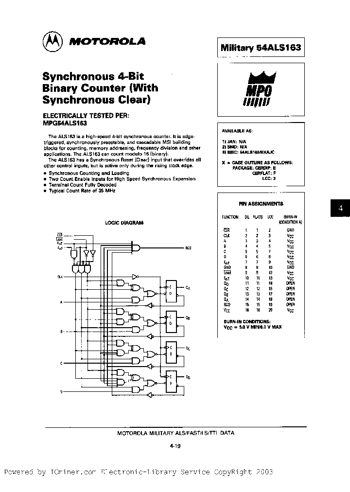 54ALS163BEAJC_2468640.PDF Datasheet