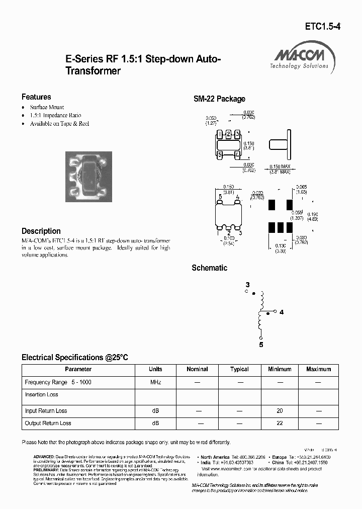 ETC15-41_2468776.PDF Datasheet