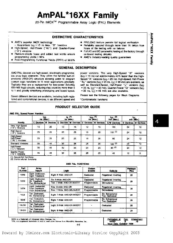 AMPAL16H8BSA_2469203.PDF Datasheet
