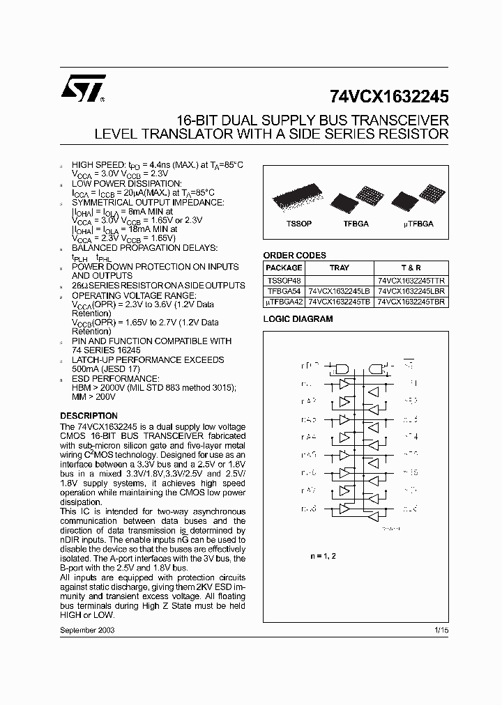 74VCX1632245LBR_2470026.PDF Datasheet
