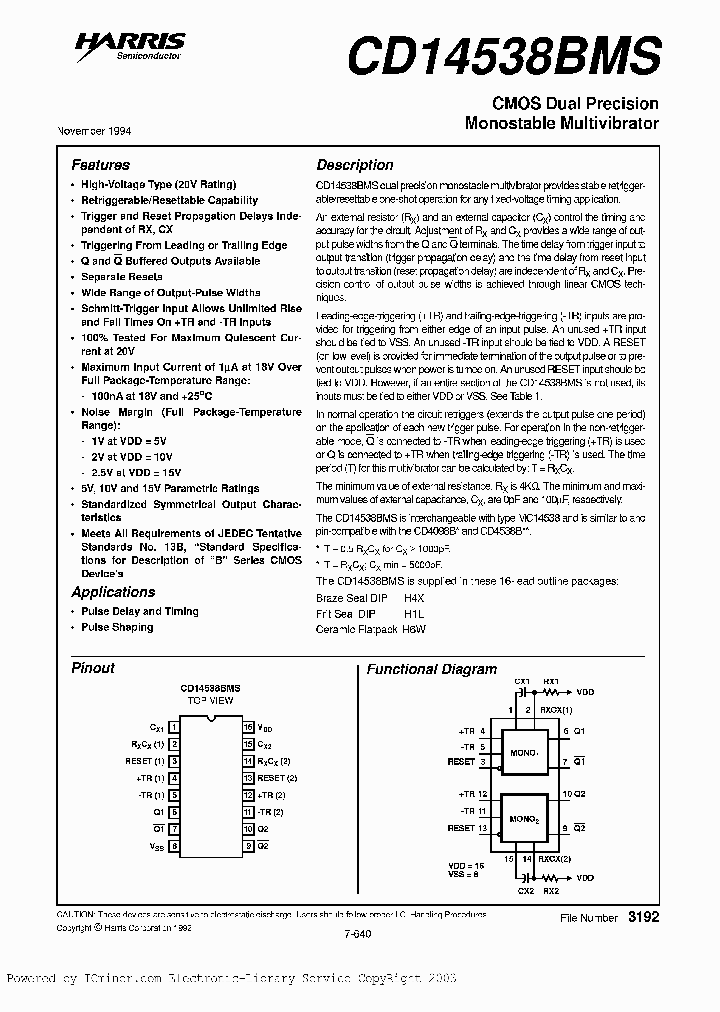 CD14538BKMSR_2470292.PDF Datasheet