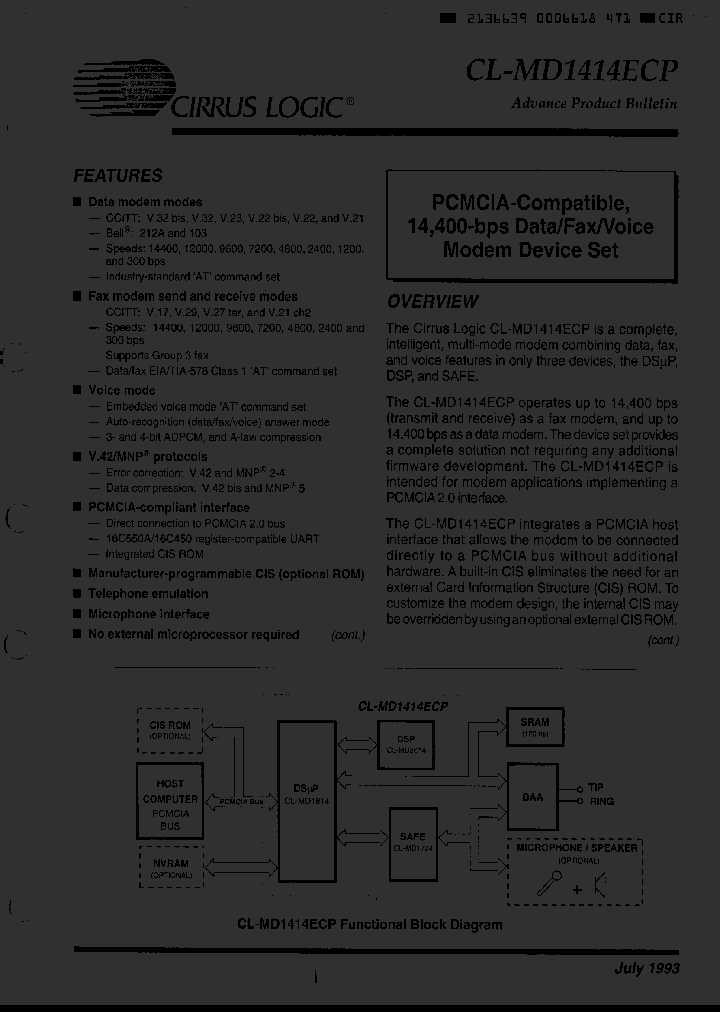 CL-MD1814_2470556.PDF Datasheet