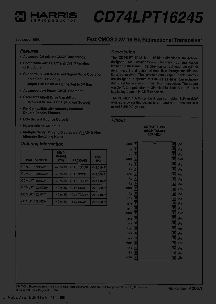 CD74LPT16245CSM_2471227.PDF Datasheet