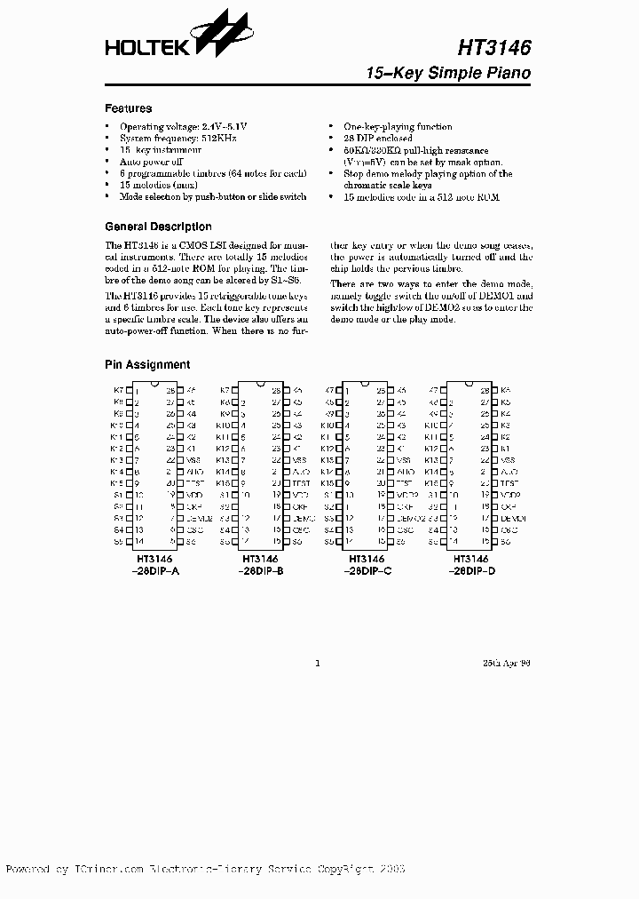 HT3146B28DIP-B_2472108.PDF Datasheet