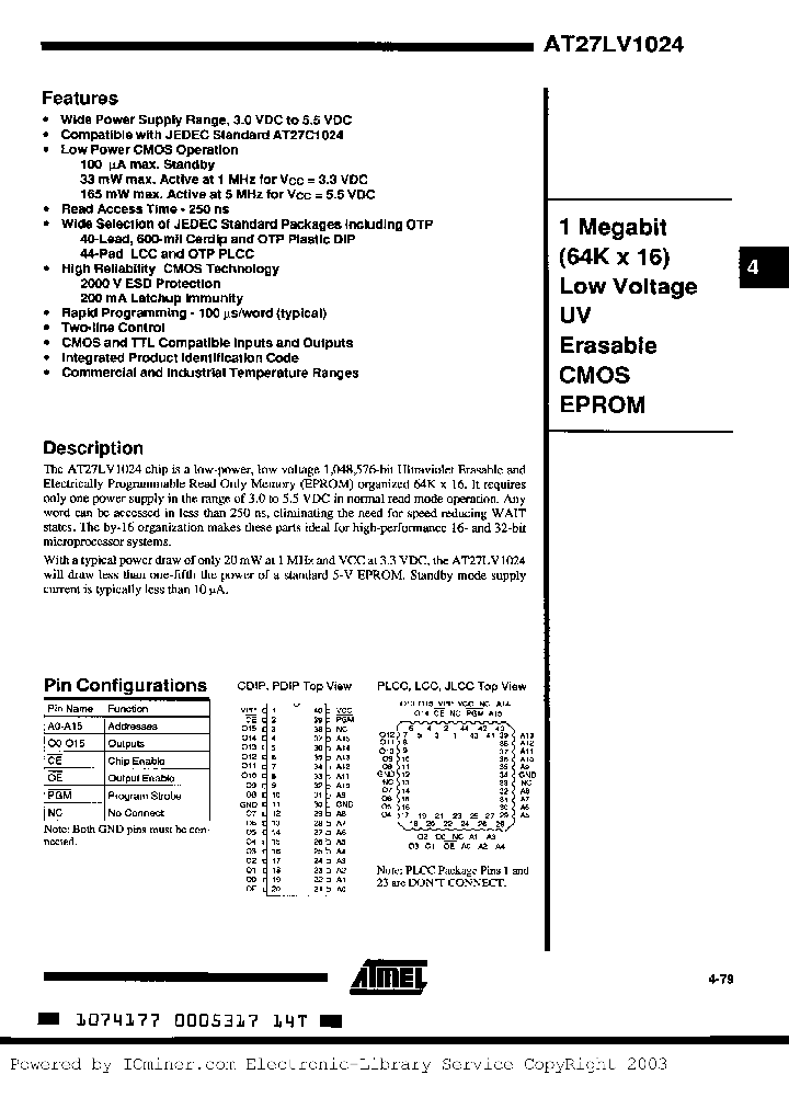 AT27LV1024-30DI_2472188.PDF Datasheet