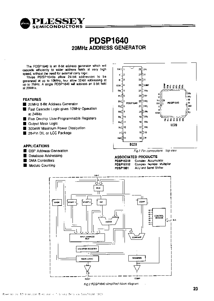 PDSP1640B0DG_2472225.PDF Datasheet