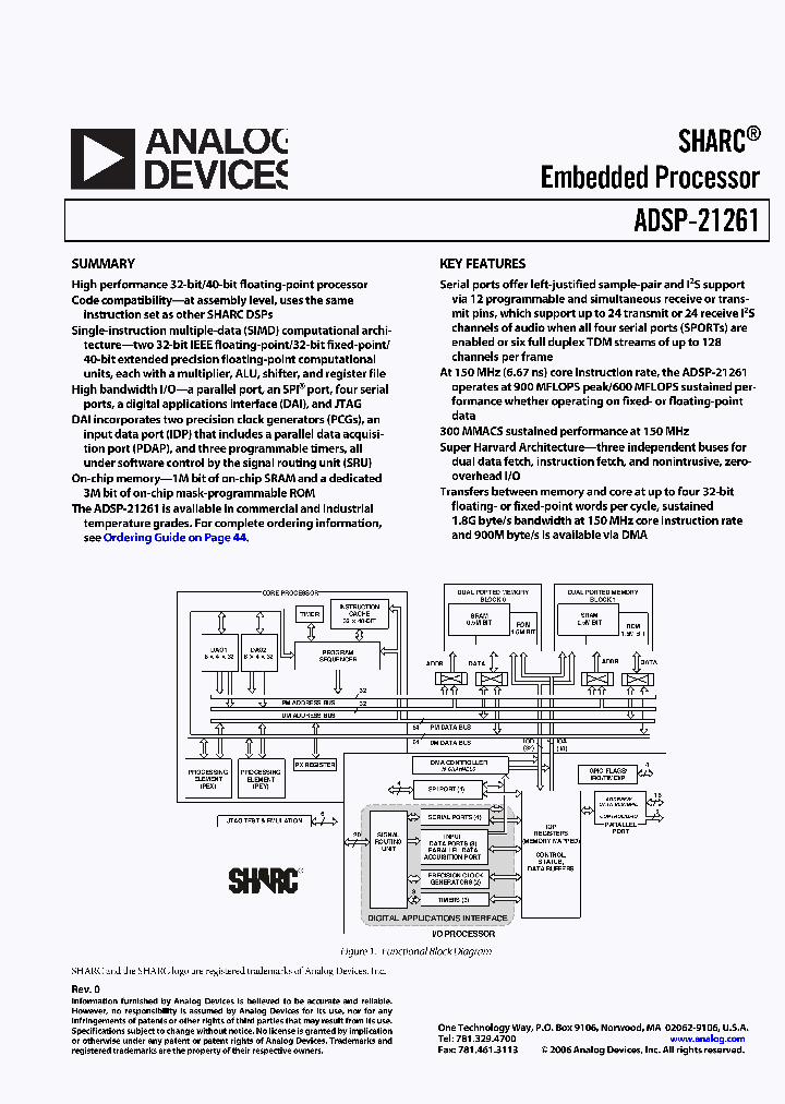 ADSP-21261SKSTZ150_2472681.PDF Datasheet