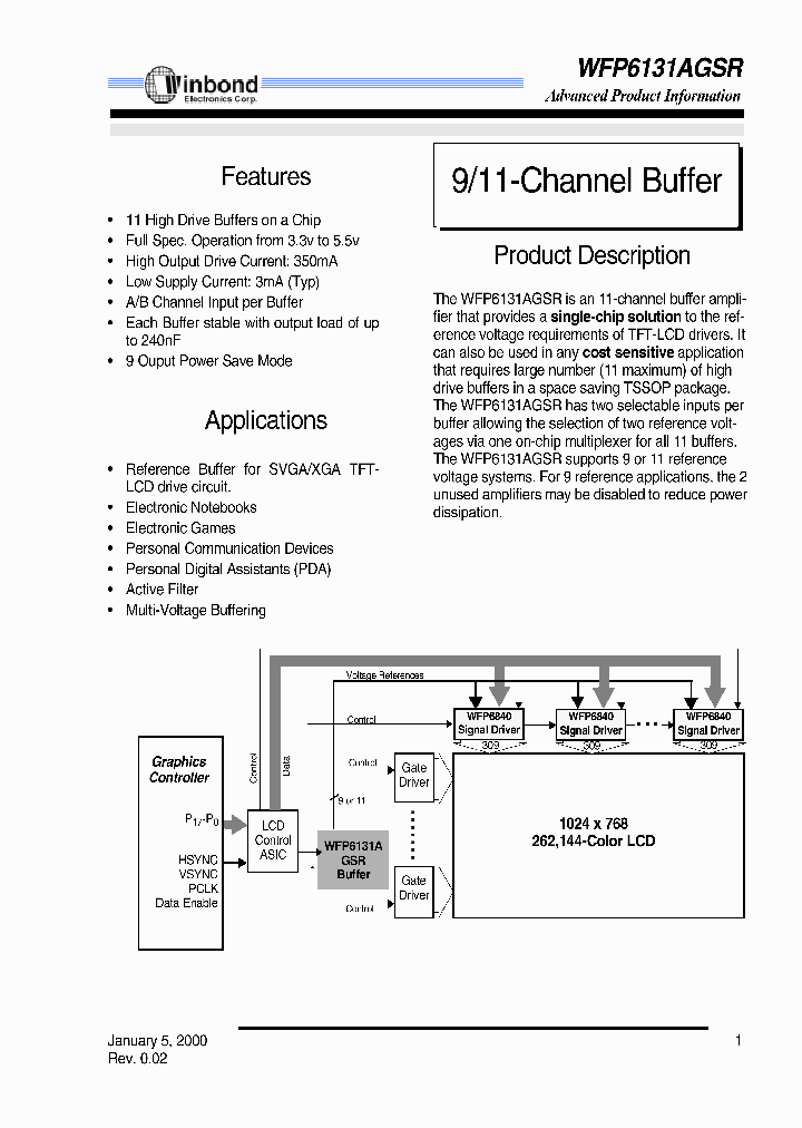 WFP6131AGSR_2473606.PDF Datasheet