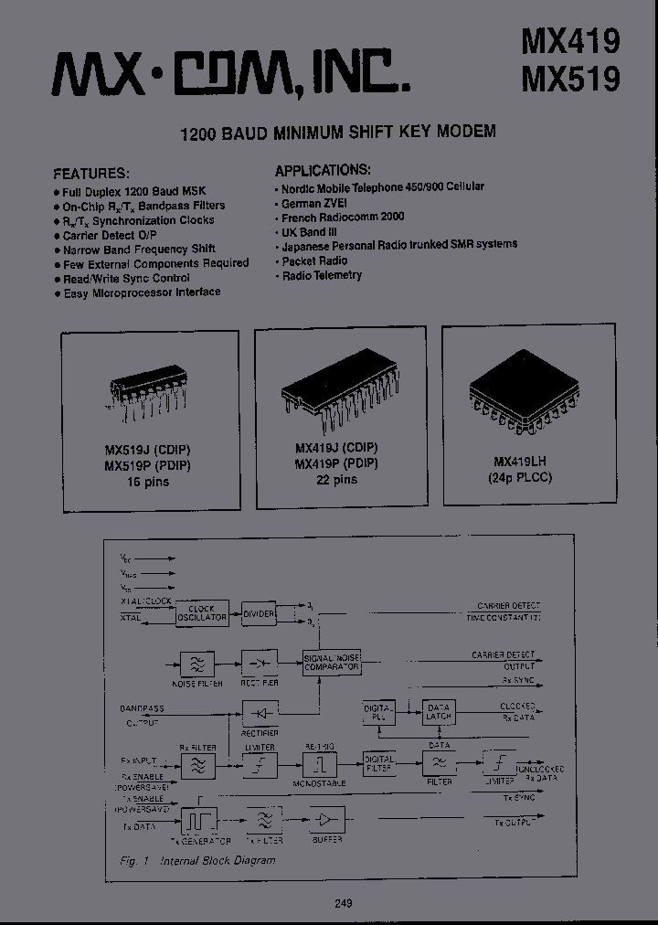MX419MX519_2476487.PDF Datasheet