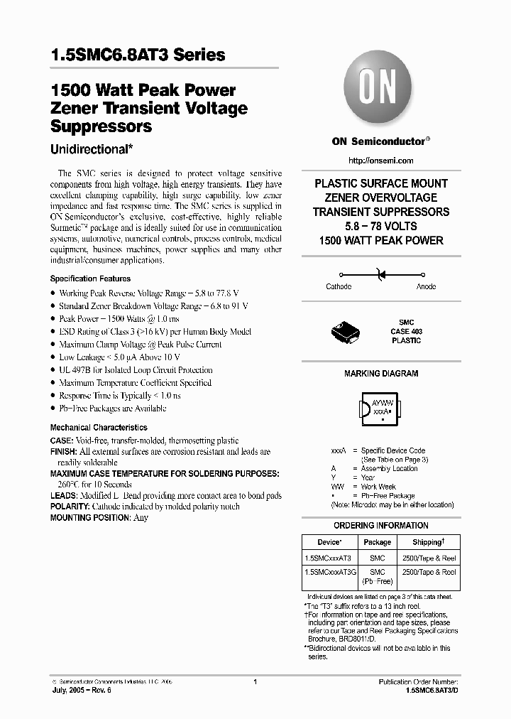 15SMC33AT3_2479648.PDF Datasheet