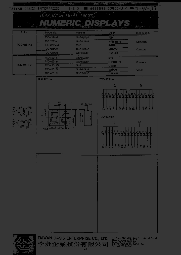 TOD4231AE_2481465.PDF Datasheet