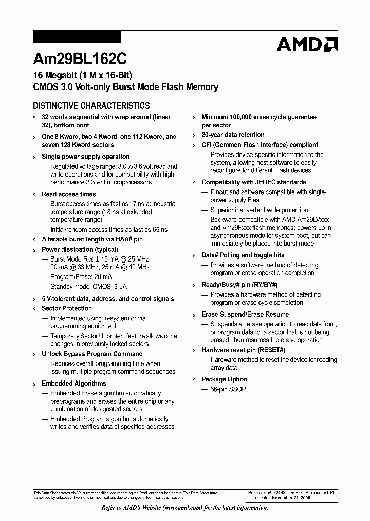 AM29BL162CB-70RZI_2481488.PDF Datasheet