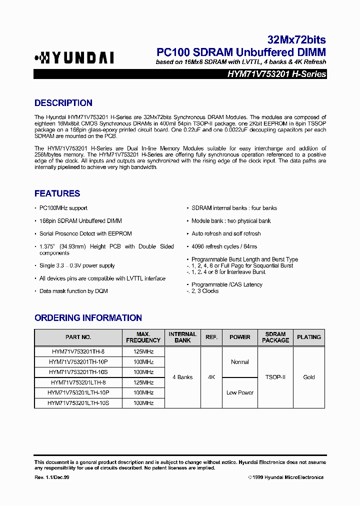 HYM71V753201LTH-10P_2482686.PDF Datasheet