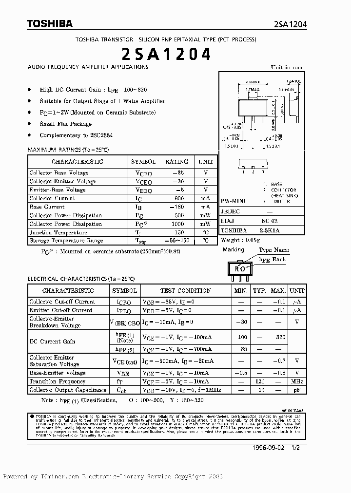 2SA1204O_2482982.PDF Datasheet