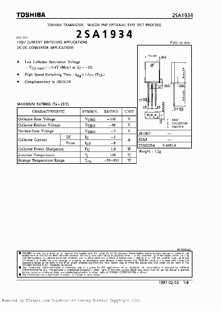 2SA1934O_2482985.PDF Datasheet