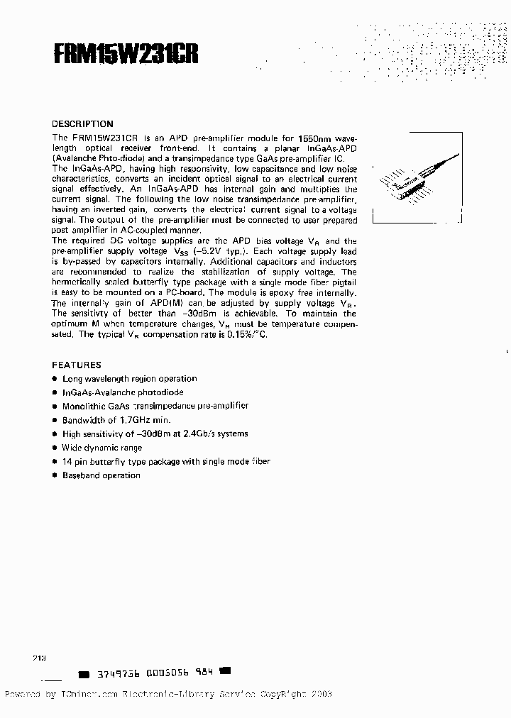 FRM15W231CR_2483057.PDF Datasheet