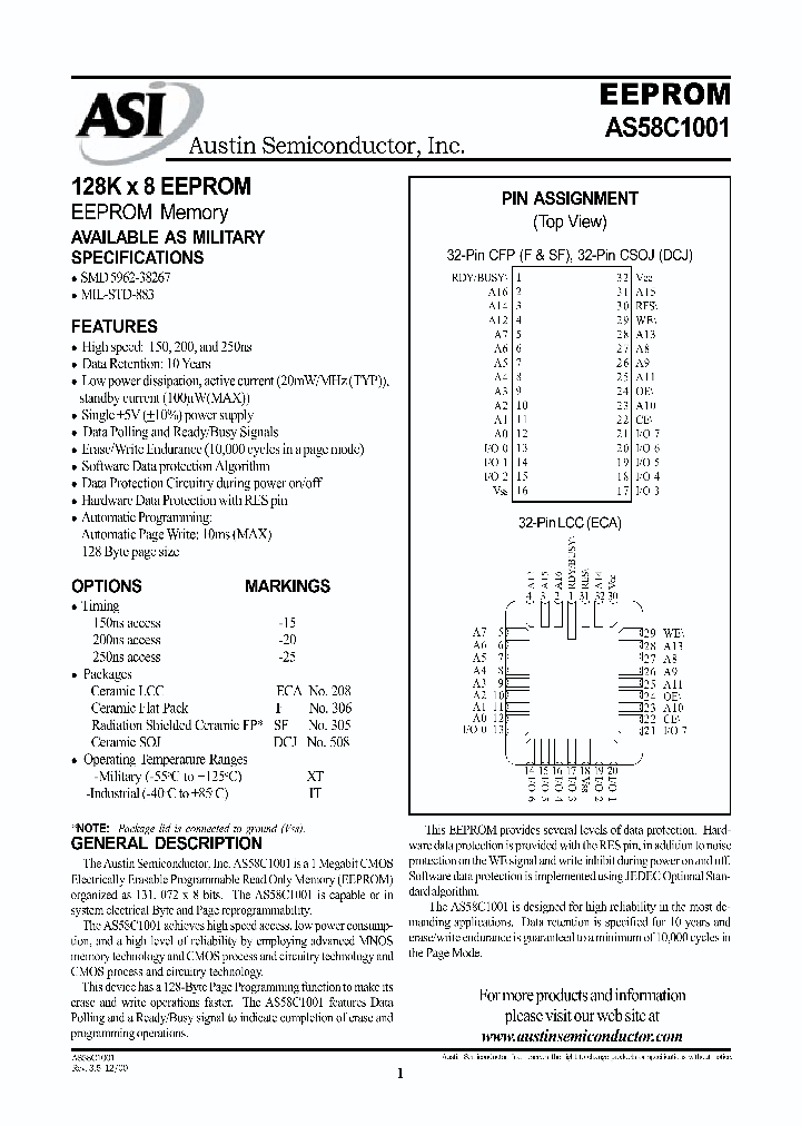 AS58C1001ECA-25883C_2484683.PDF Datasheet