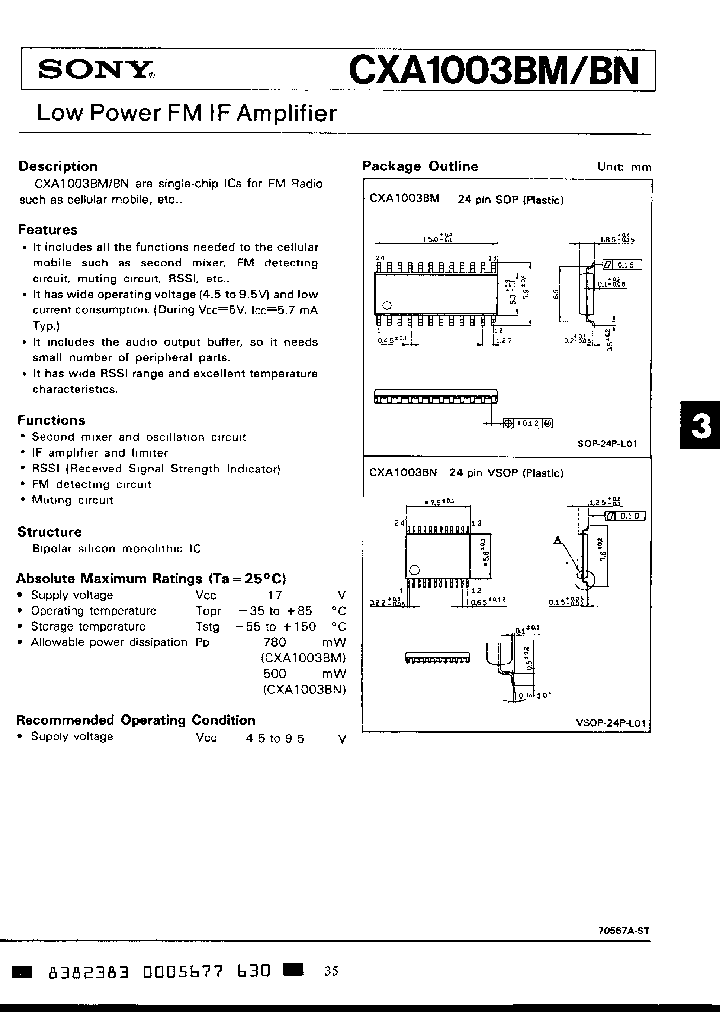 CXA1003BMBN_2487667.PDF Datasheet