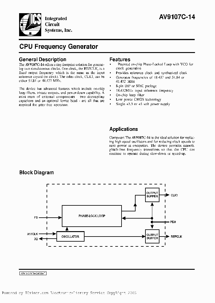 AV9107C-14CN08_2488757.PDF Datasheet