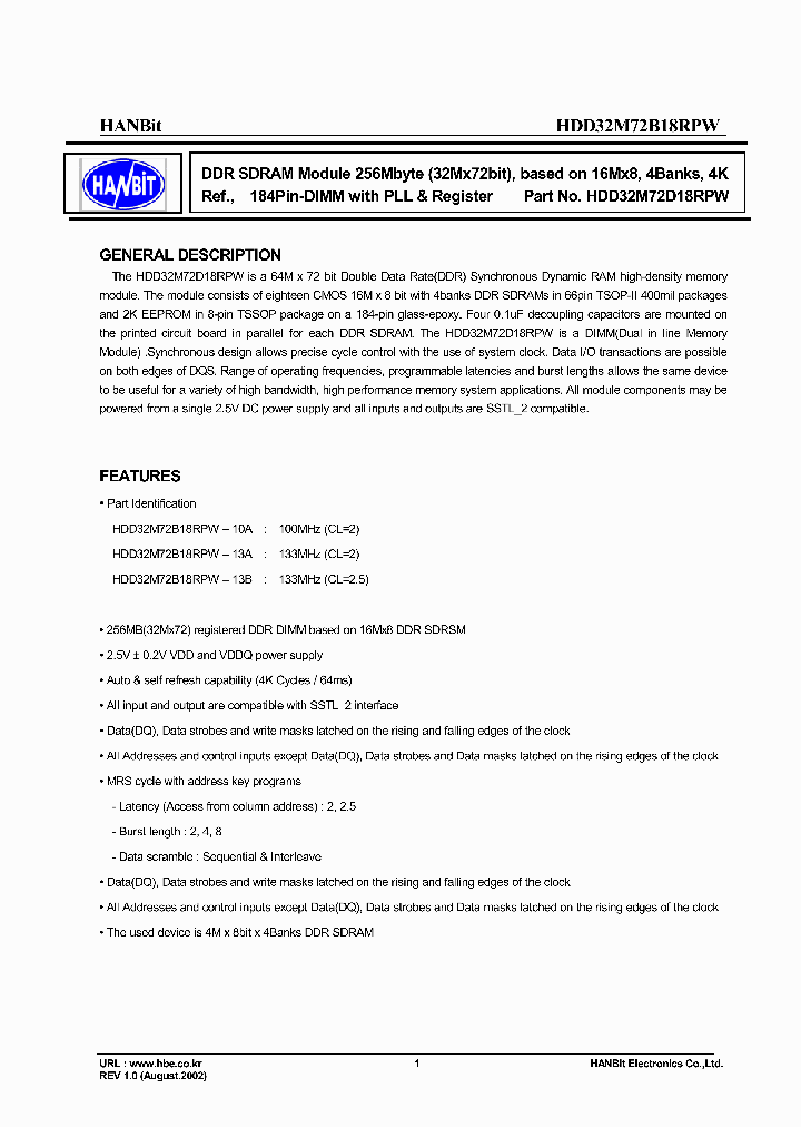 HDD32M72B18RW-13A_2490446.PDF Datasheet