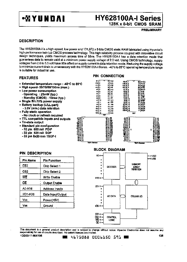 HY628100ALLT1-10I_2489111.PDF Datasheet