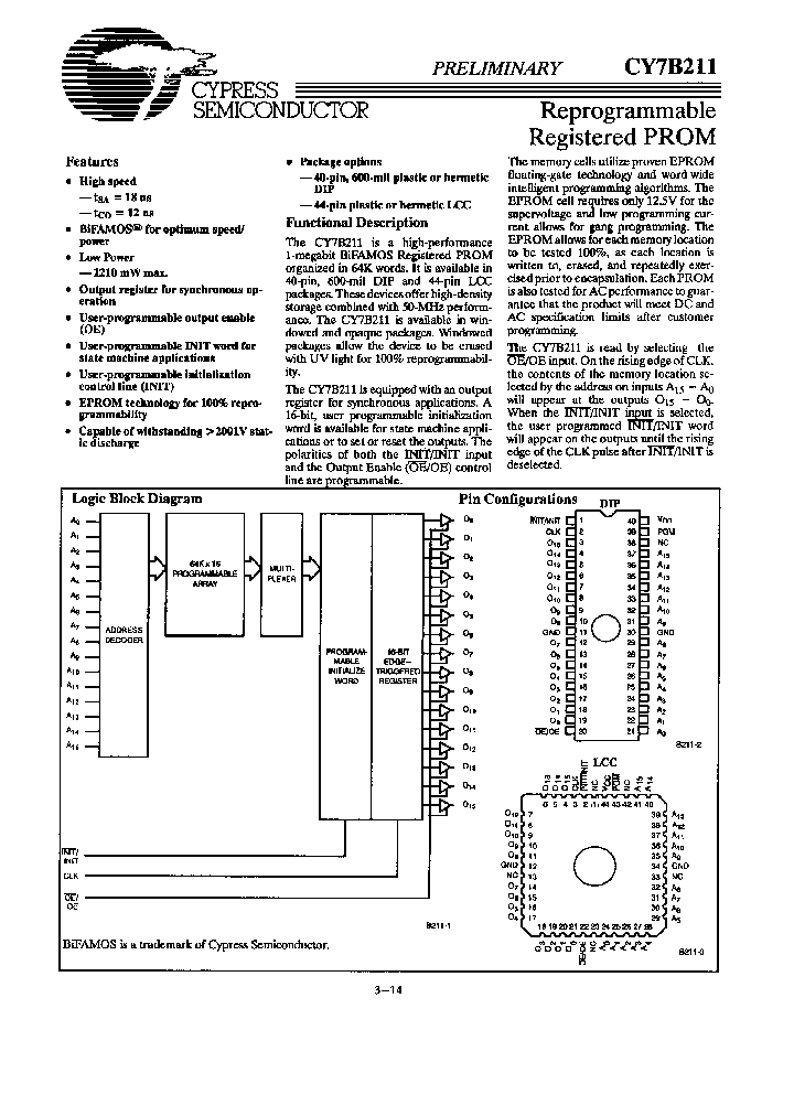 CY7B211-25JC_2492835.PDF Datasheet