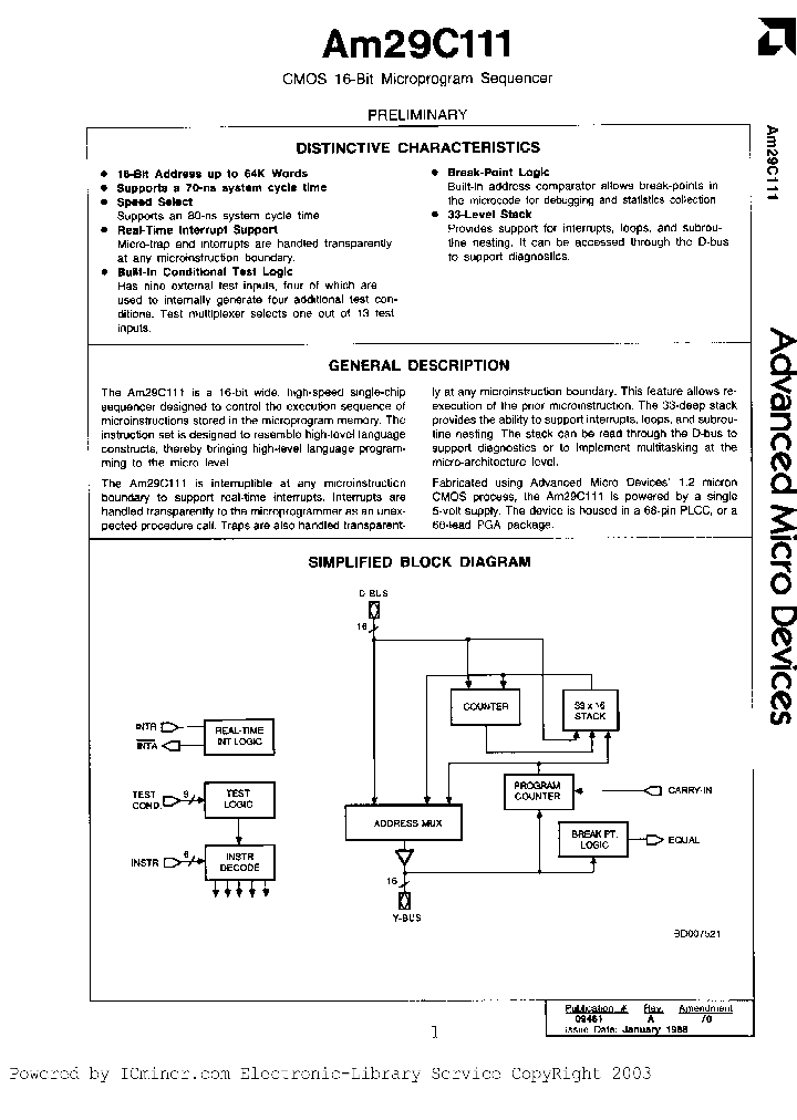 AM29C111-1GC_2496994.PDF Datasheet