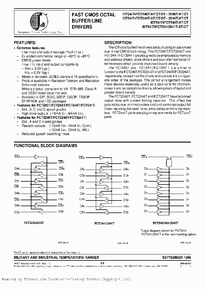 IDT54FCT244ATLB_2497901.PDF Datasheet
