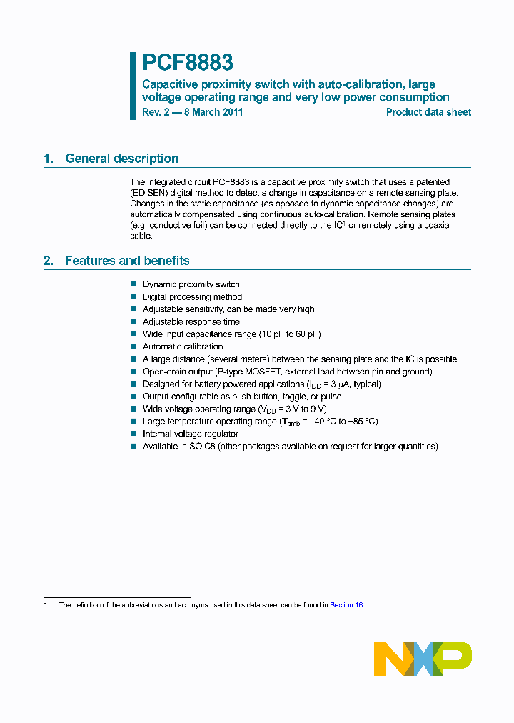 PCF88831_2497716.PDF Datasheet